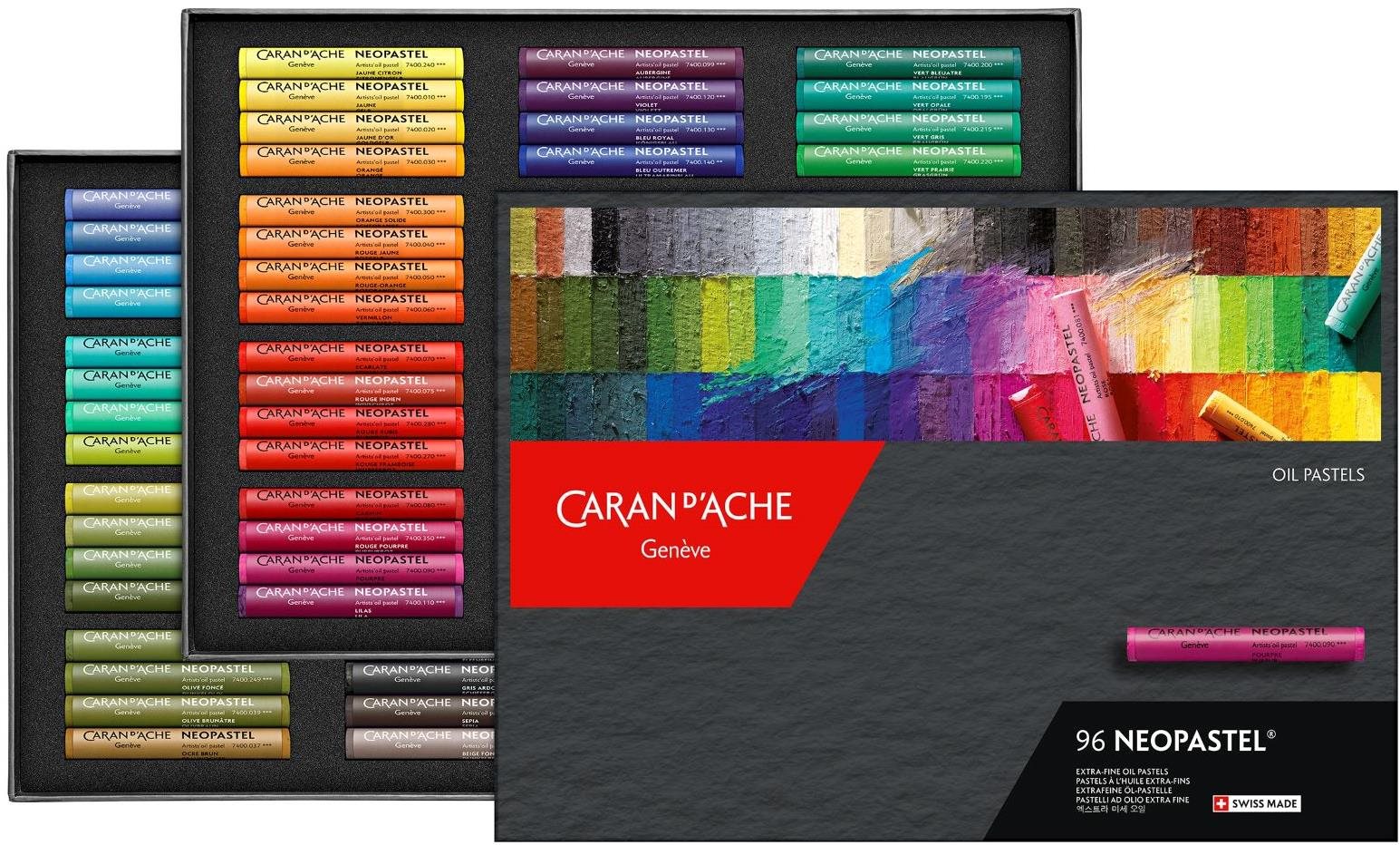 CARAN D'ACHE Neopastel 96 farieb