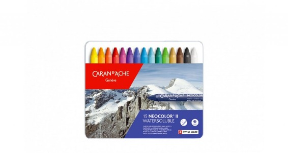 CARAN D'ACHE Neocolor II 15 farieb