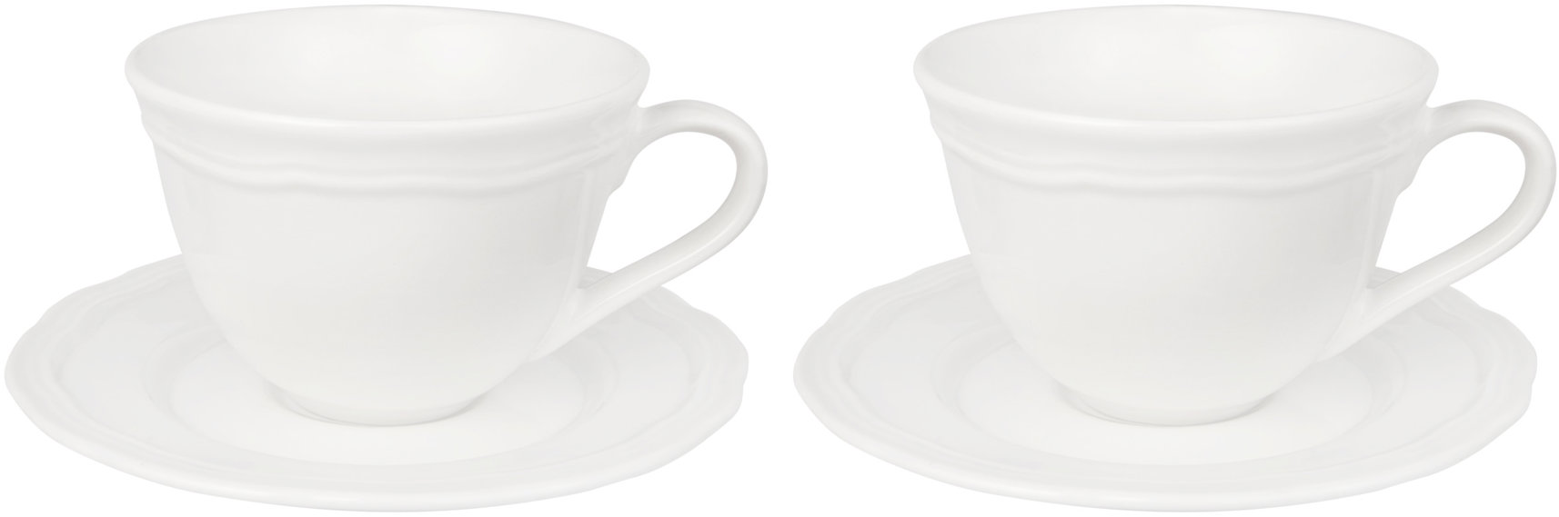 Casa Domani Florence Scallop S/2 Espresso šálka & Tanierik