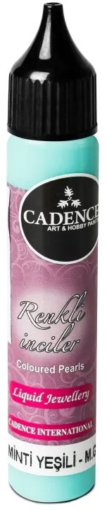 Cadence Tekuté perly 25 ml svetlo tyrkysové