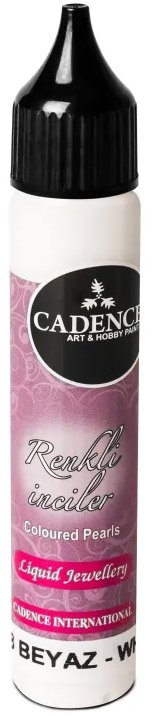 Cadence Tekuté perly 25 ml biele