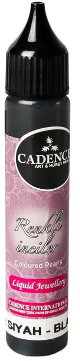 Cadence Tekuté perly 25 ml čierne