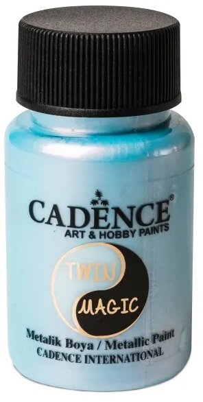 Cadence Meniaca metalická farba Twin Magic 50 ml, modrá/červená