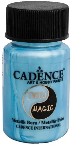 Cadence Meniaca metalická farba Twin Magic 50 ml, zelená/modrá