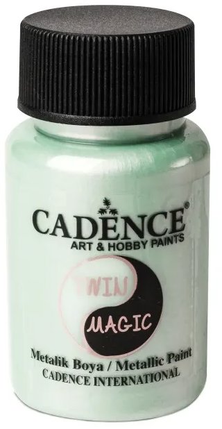Cadence Meniaca metalická farba Twin Magic 50 ml, oranžová/zelená