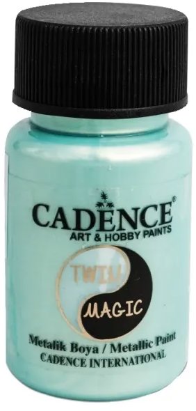 Cadence Meniaca metalická farba Twin Magic 50 ml, zlatá/zelená