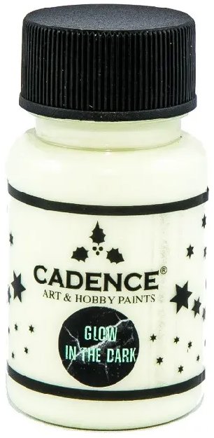 Cadence Farba svietiaca v tme 50 ml, zelená