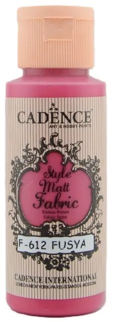 Cadence Farba na textil 59 ml, fuksiová