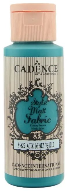 Cadence Farba na textil 59 ml, modrozelená