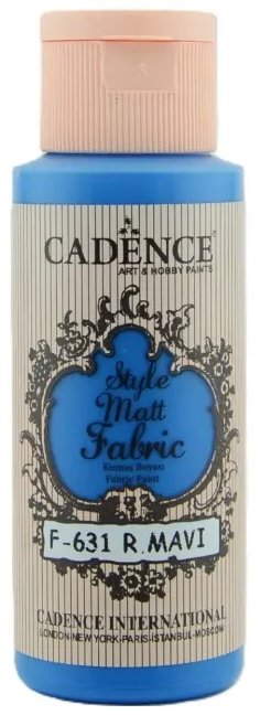 Cadence Farba na textil 59 ml, modrá
