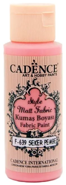 Cadence Farba na textil 59 ml, ružová