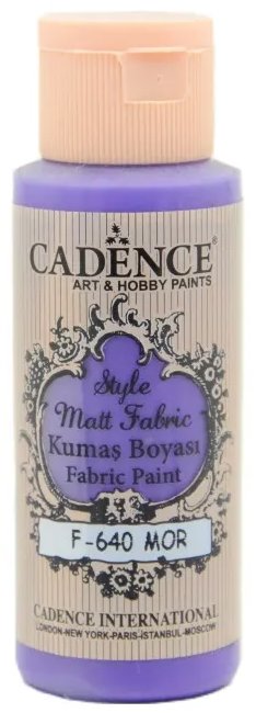 Cadence Farba na textil 59 ml, fialová