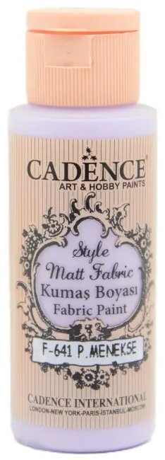 Cadence Farba na textil 59 ml, svetlá fialová