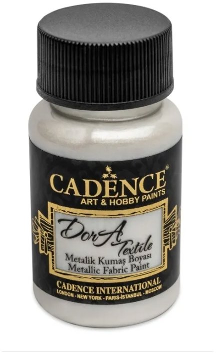 Cadence Metalická farba na textil 50 ml, perleťová