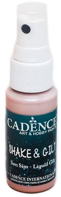 Cadence Metalická třpytivá barva ve spreji 25 ml, bronzová