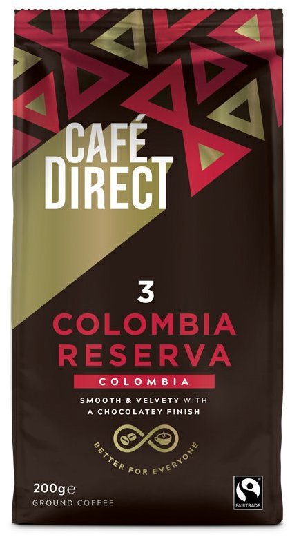 Cafédirect Colombia Reserva SCA 82, mletá, 200 g