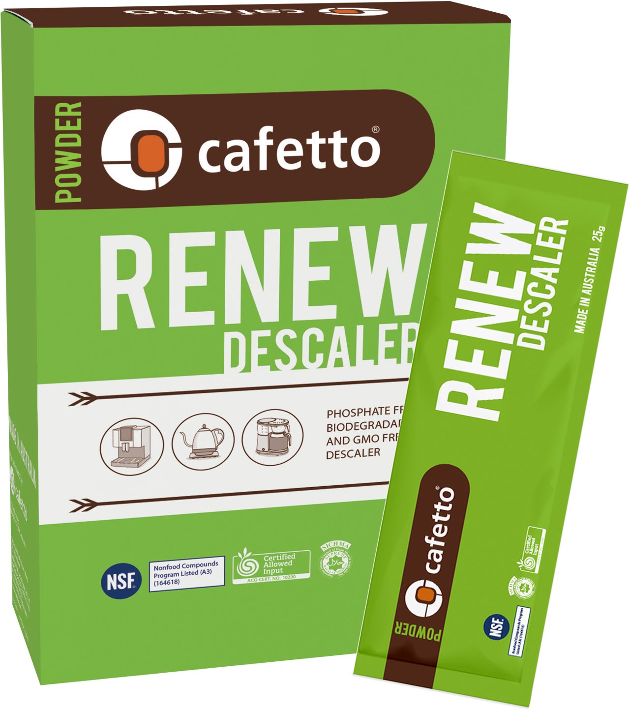 Cafetto Renew 6× 25 g