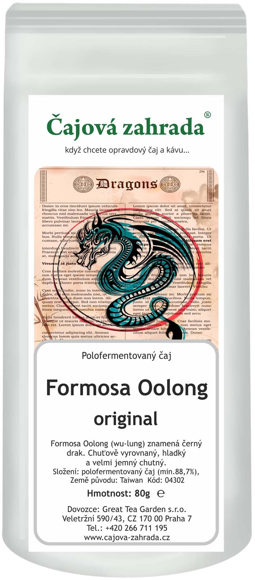 Čajová záhrada Formosa Oolong 80 g