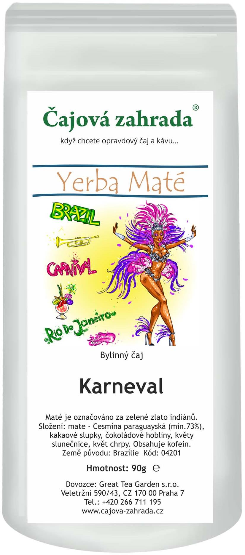 Čajová záhrada Mate Karneval 500 g
