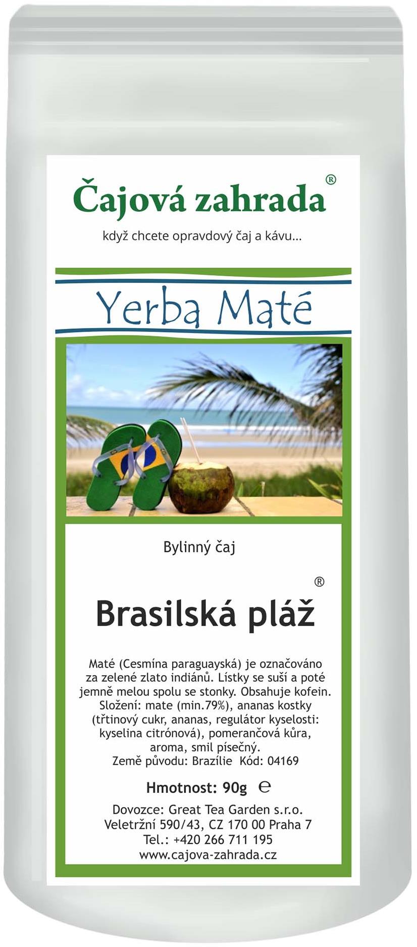 Čajová záhrada Mate Brazílska pláž® 90 g