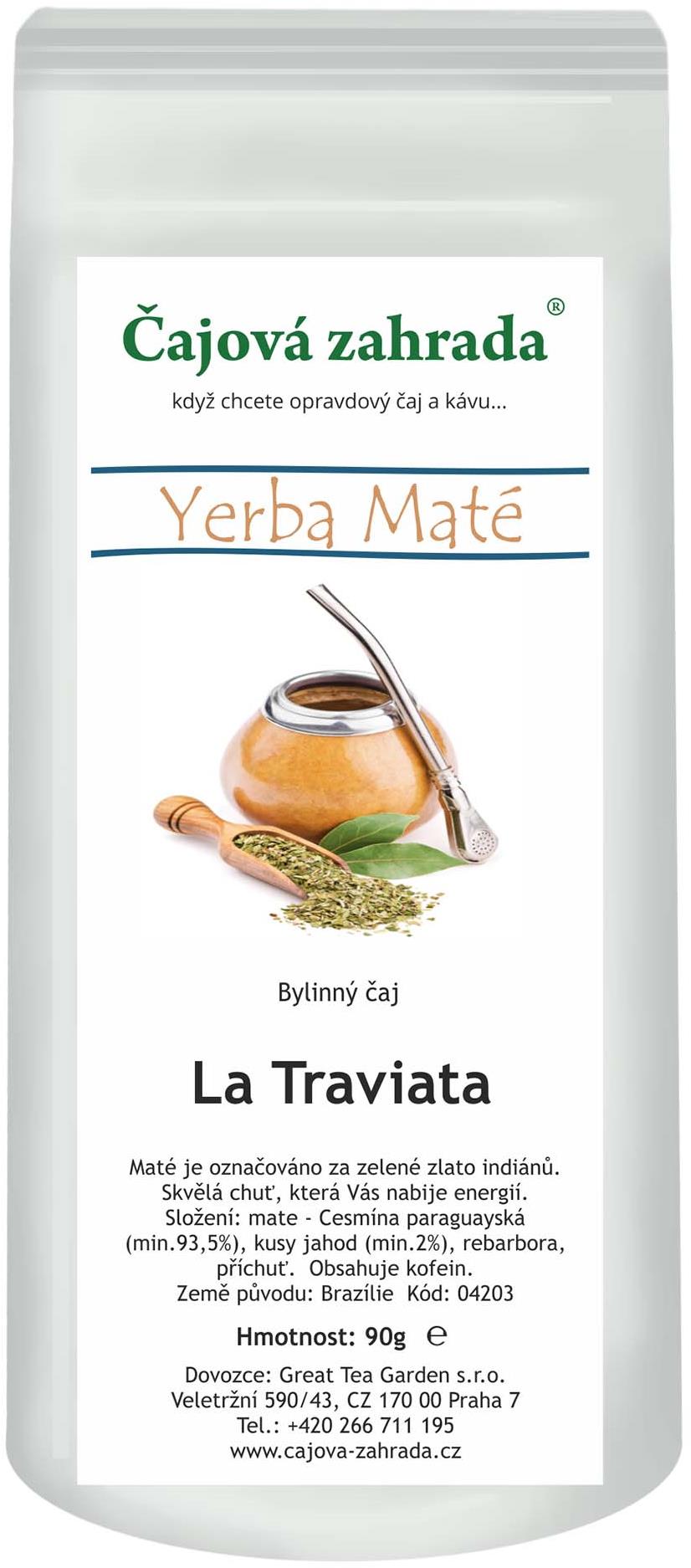 Čajová záhrada Mate La Traviata 500 g