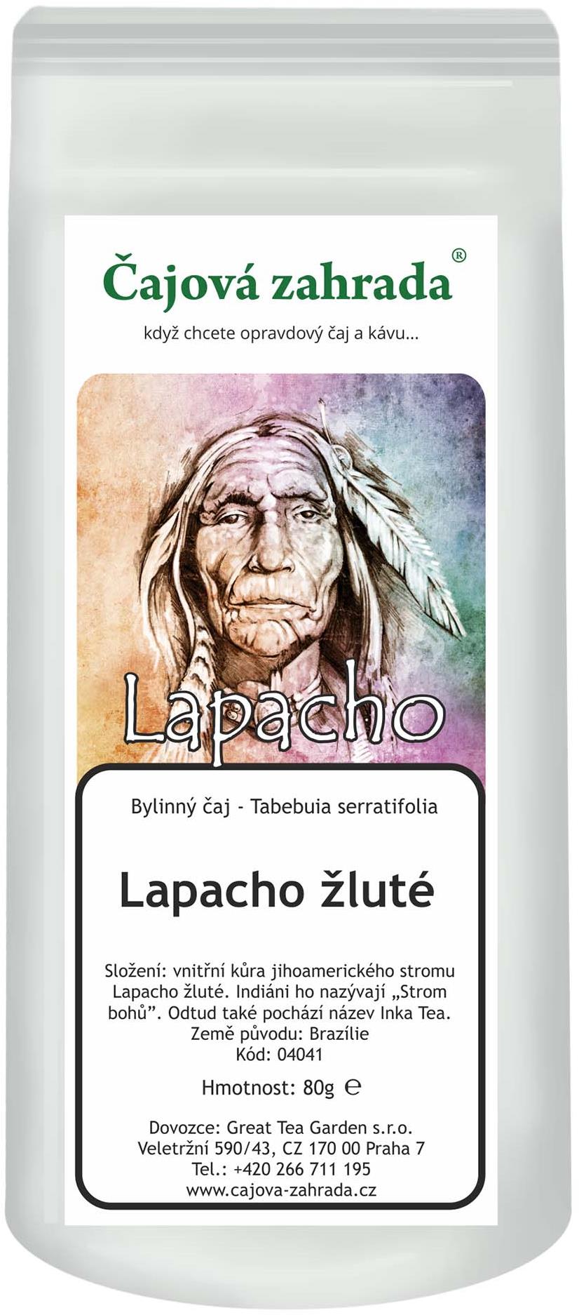 Čajová záhrada Lapacho žlté – čistá kvalita 80 g