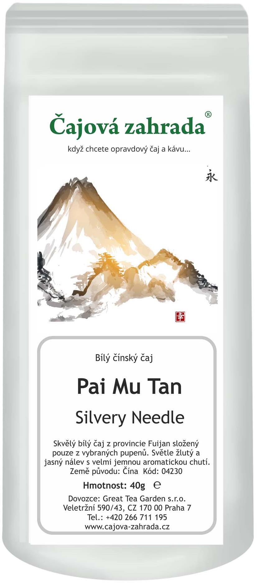 Čajová záhrada Pai Mu Tan Silvery Needle 1 000 g