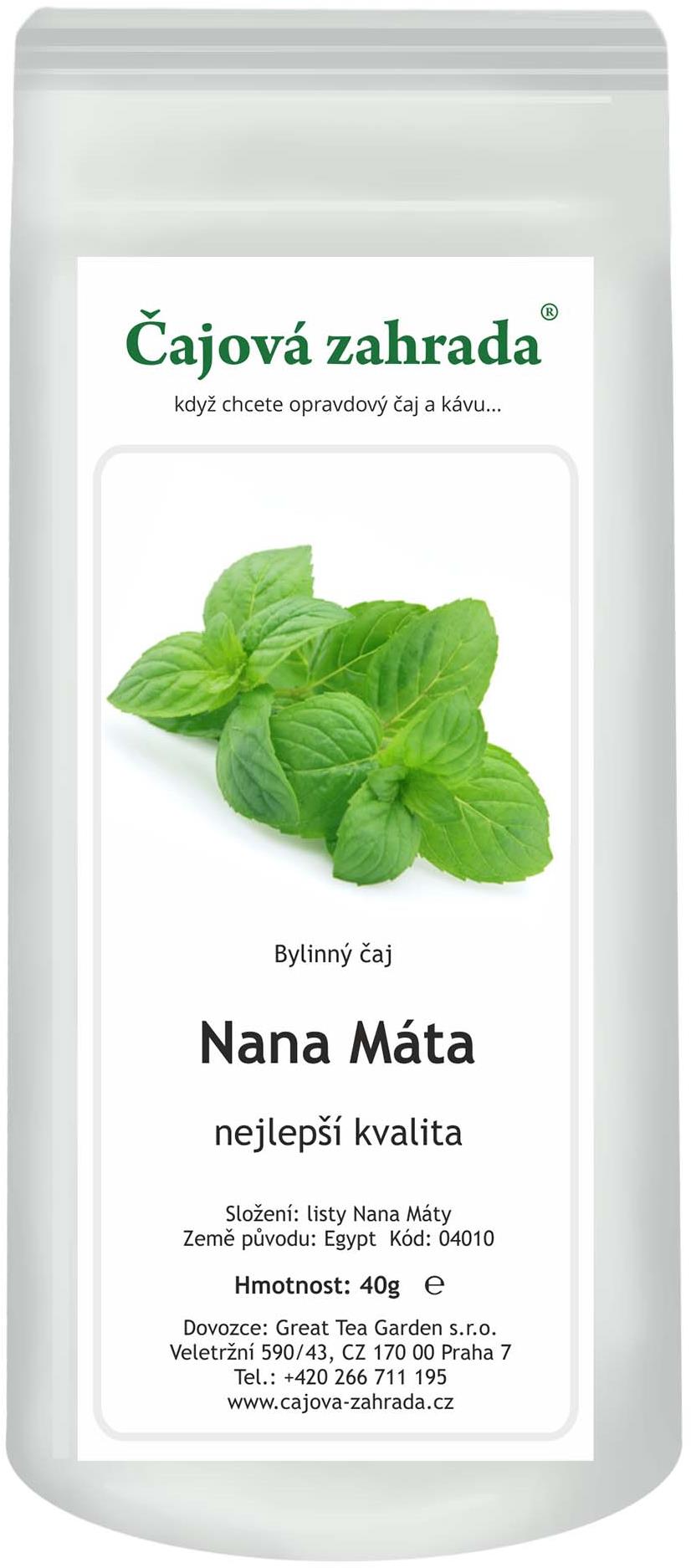 Čajová záhrada Nana Mäta