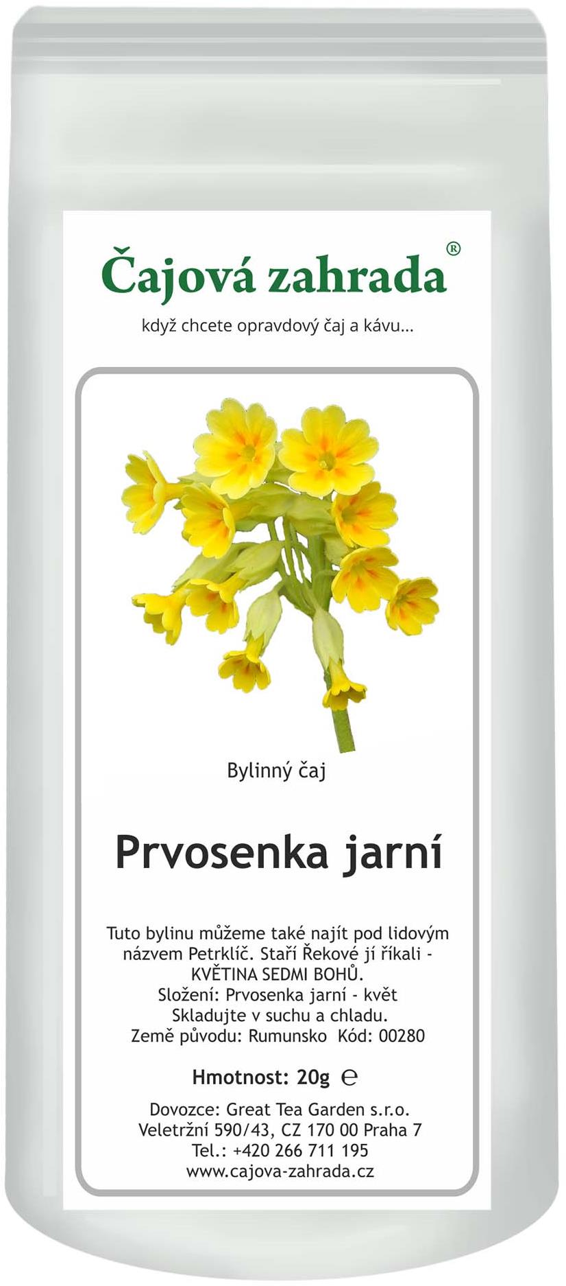 Čajová záhrada Prvosienka jarná – Maxana