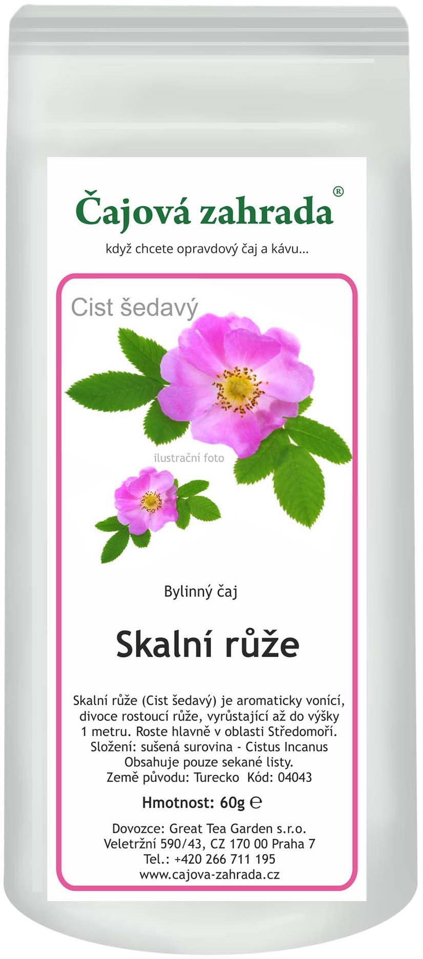 Čajová záhrada Skalná ruža – Cist šedavý