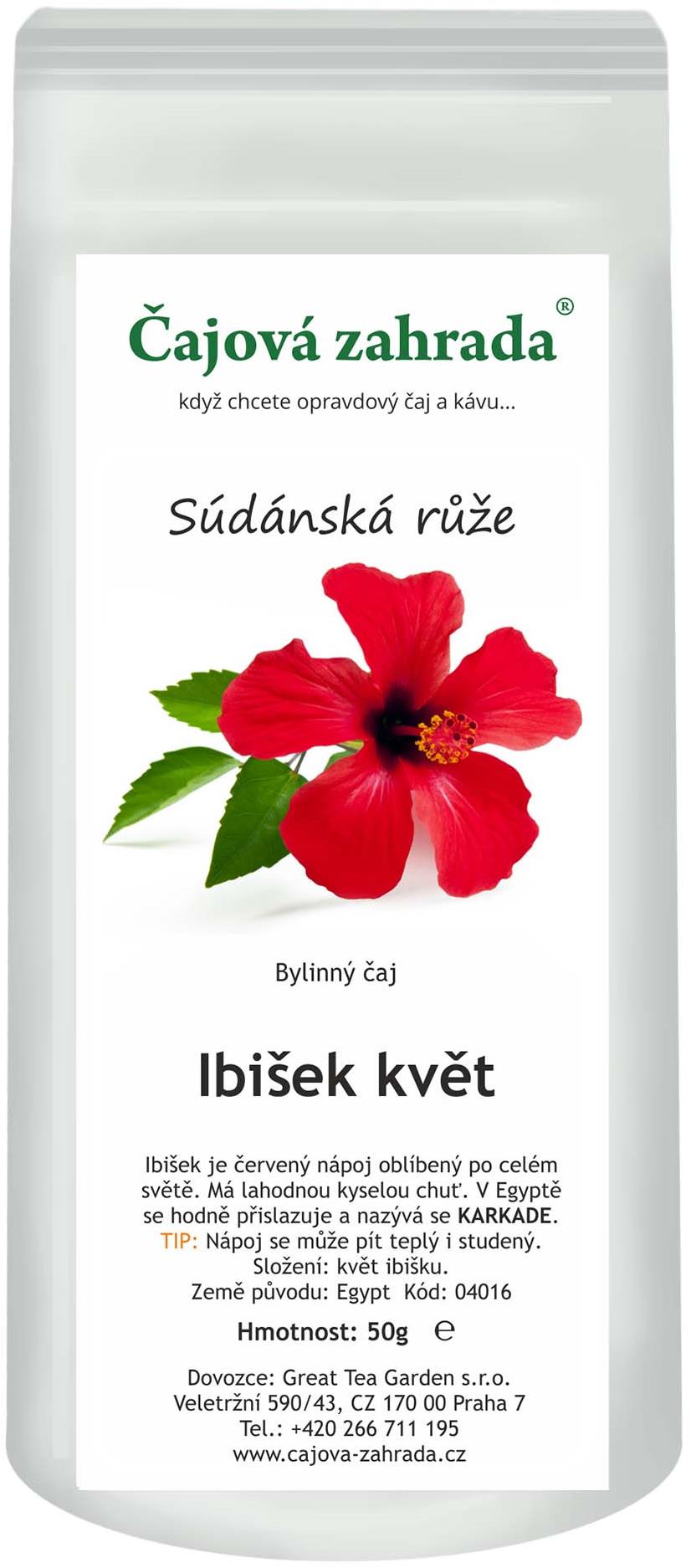 Čajová záhrada Ibištek kvet