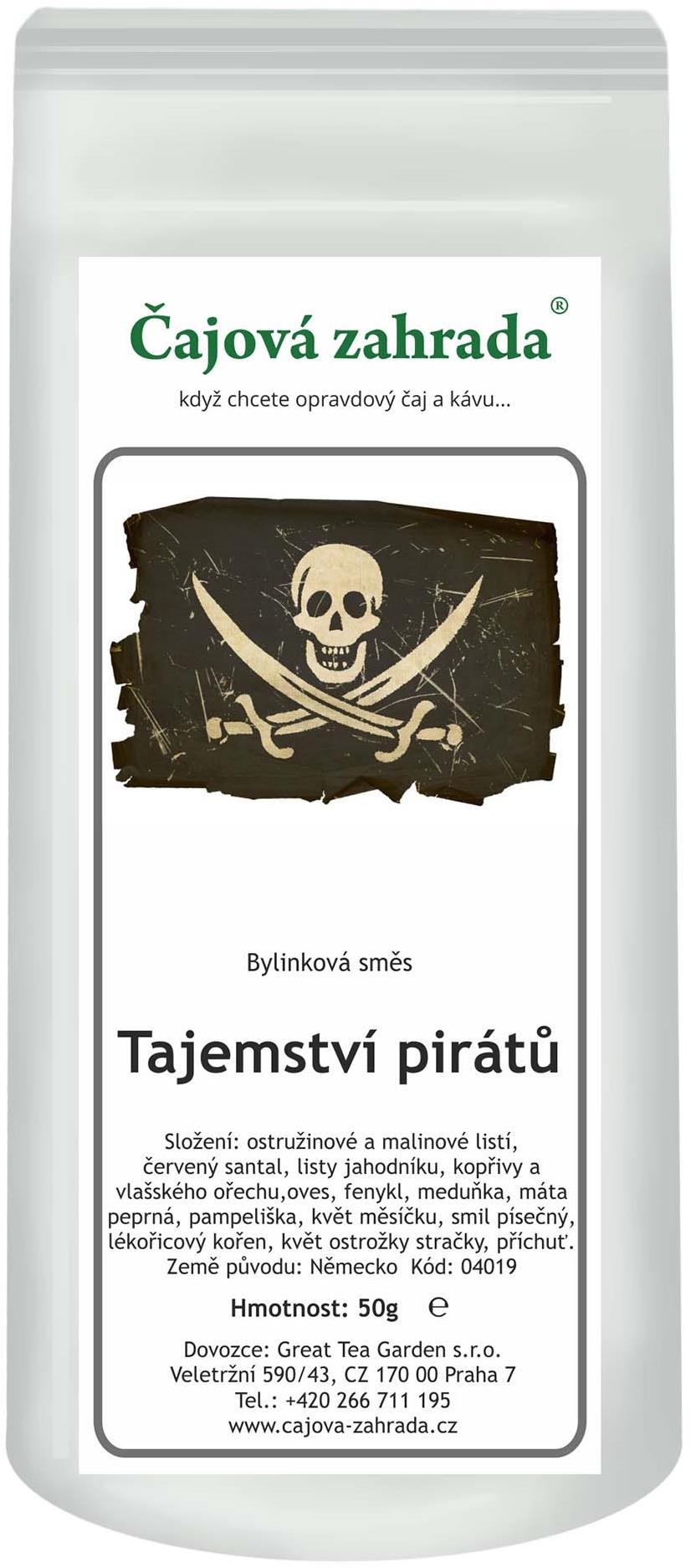 Čajová záhrada Tajemstvo pirátov