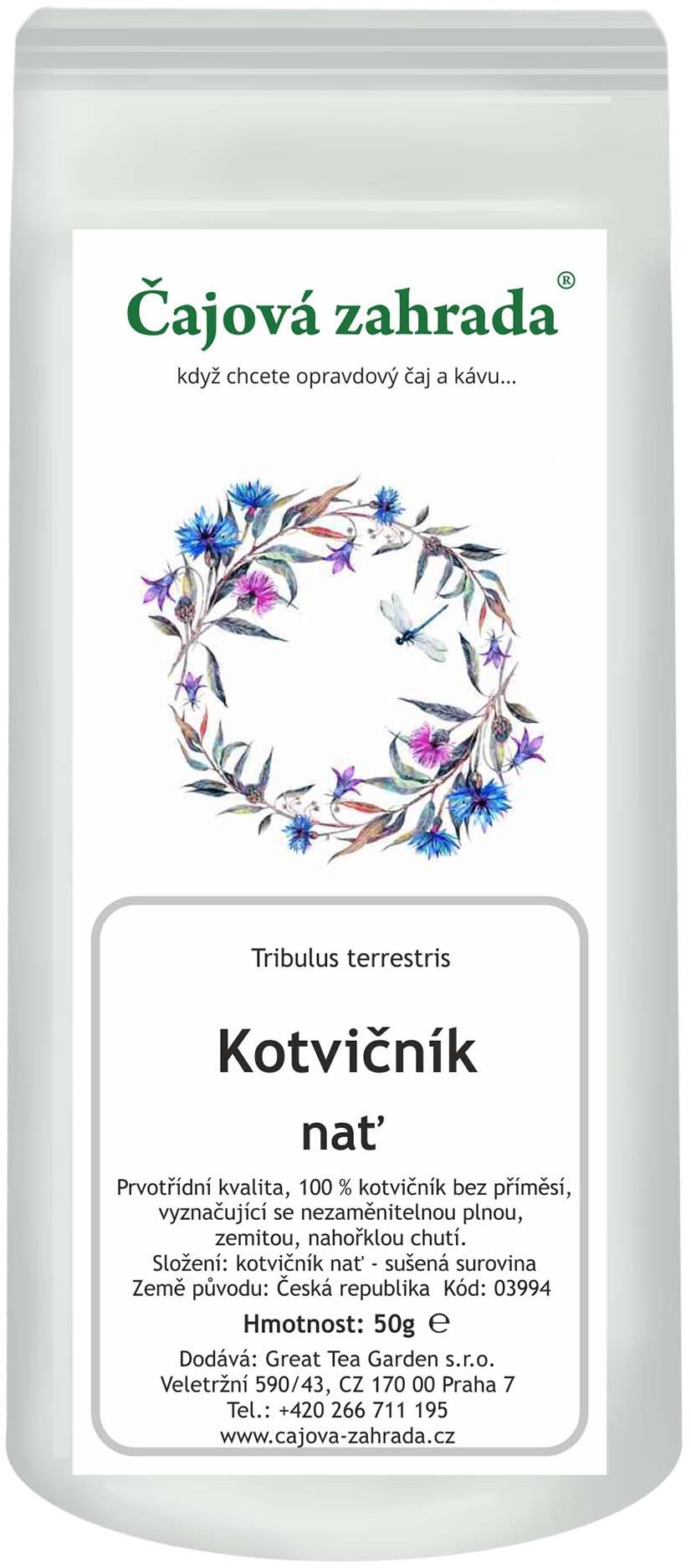 Čajová záhrada Kotvičník vňať