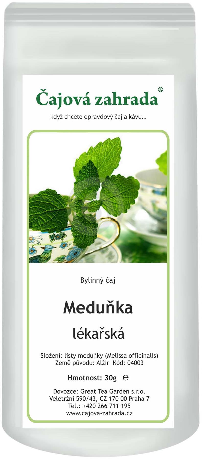 Čajová záhrada Medovkový čaj