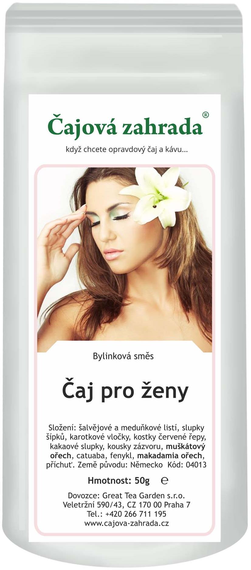 Čajová záhrada Čaj pre ženy