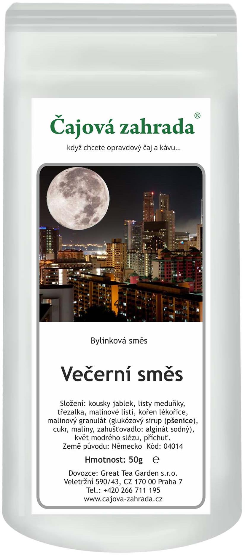 Čajová záhrada Večerná zmes