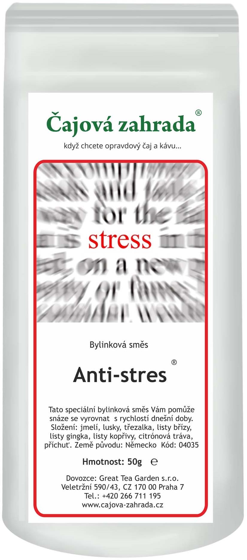 Čajová záhrada Antistres