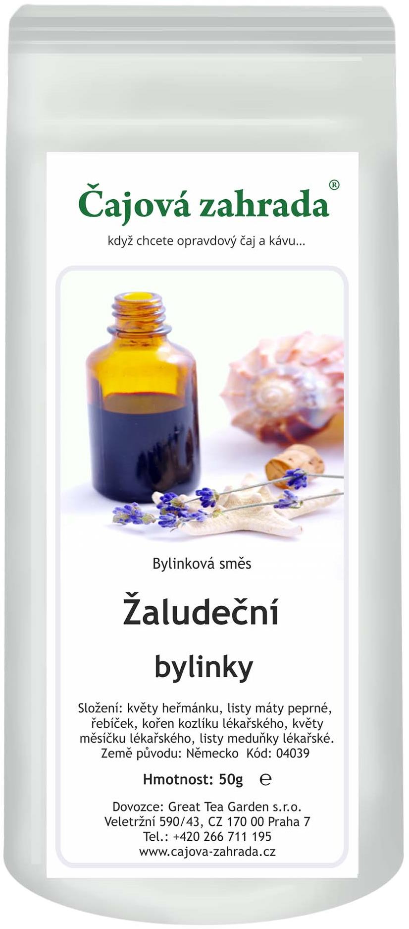 Čajová záhrada Žalúdočné bylinky