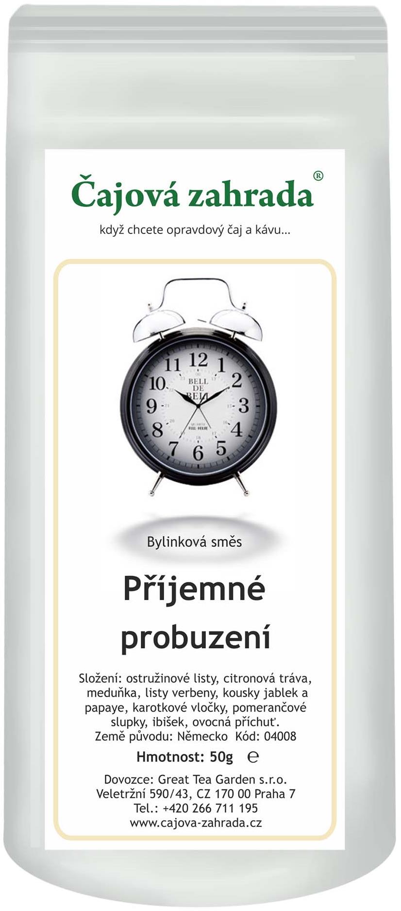 Čajová záhrada Príjemné prebudenie
