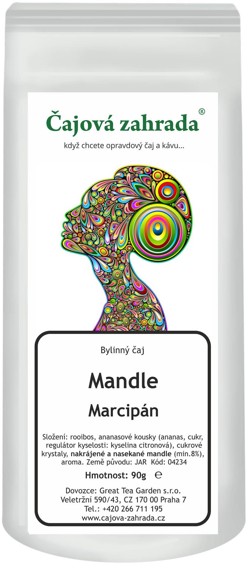 Čajová záhrada Rooibos Mandle & Marcipán 500 g