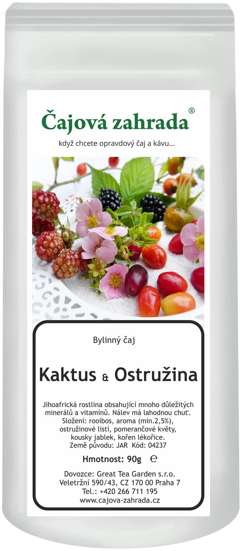 Čajová záhrada Rooibos Kaktus & Ostružina 500 g