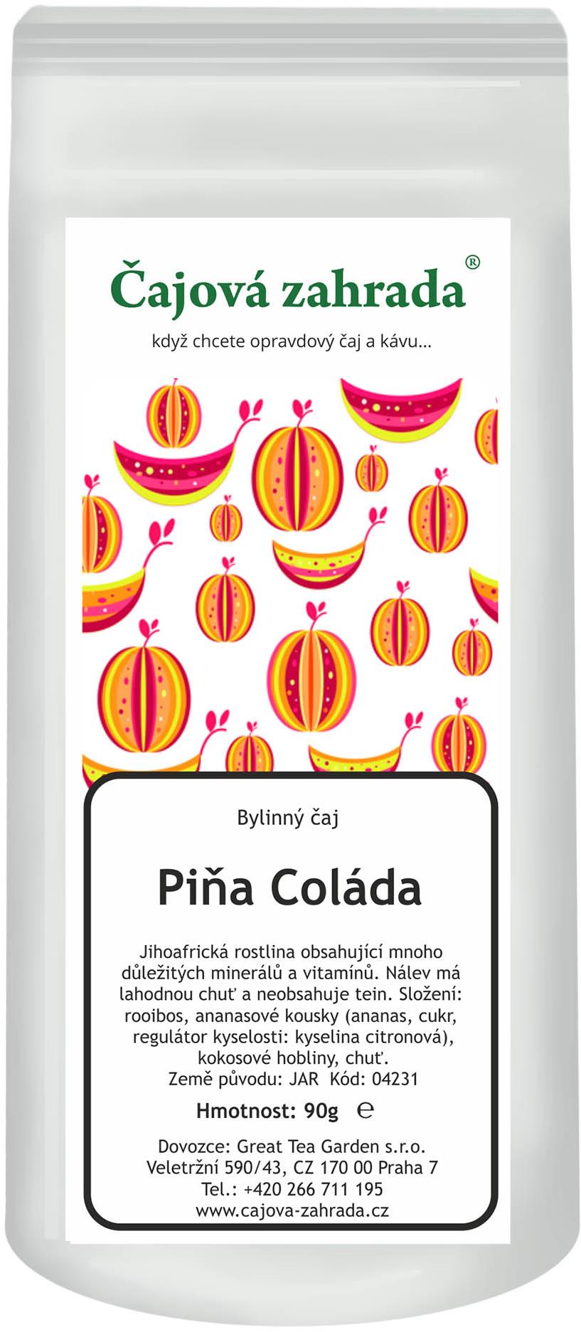 Čajová záhrada Rooibos Piňa coláda 500 g