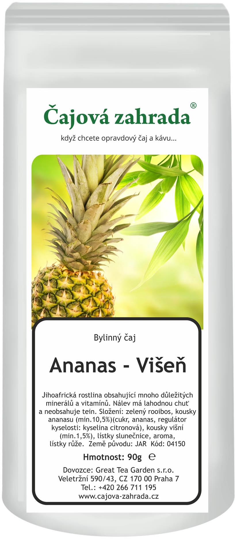 Čajová záhrada Rooibos Ananás & Višňa 90 g