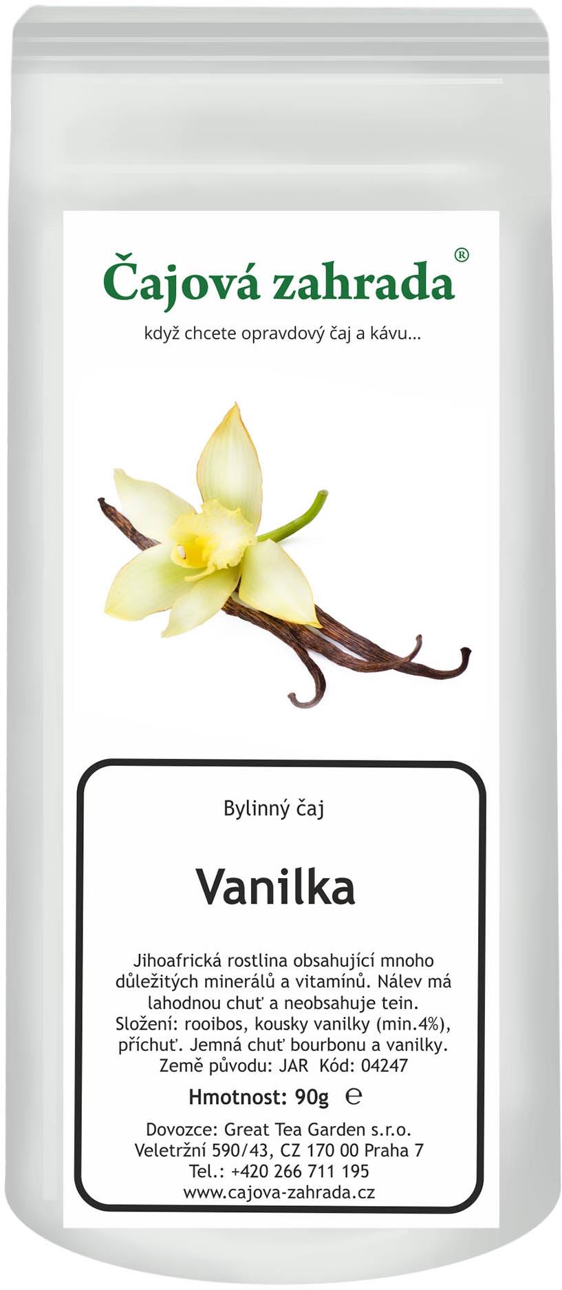 Čajová záhrada Rooibos Vanilka 500 g
