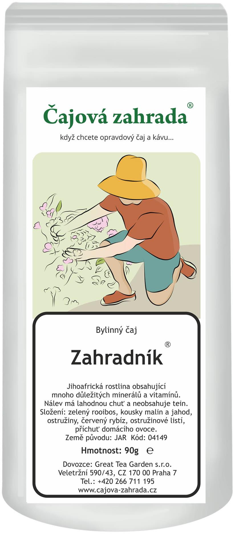 Čajová záhrada Rooibos Záhradník 500 g