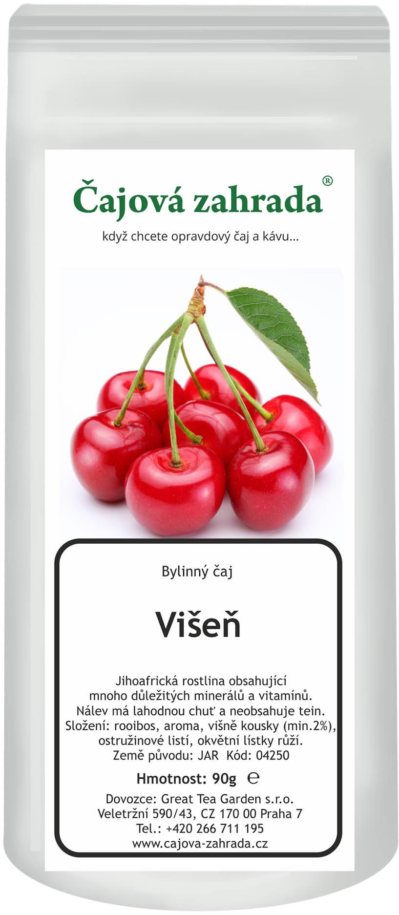 Čajová záhrada Rooibos Višňa 90 g