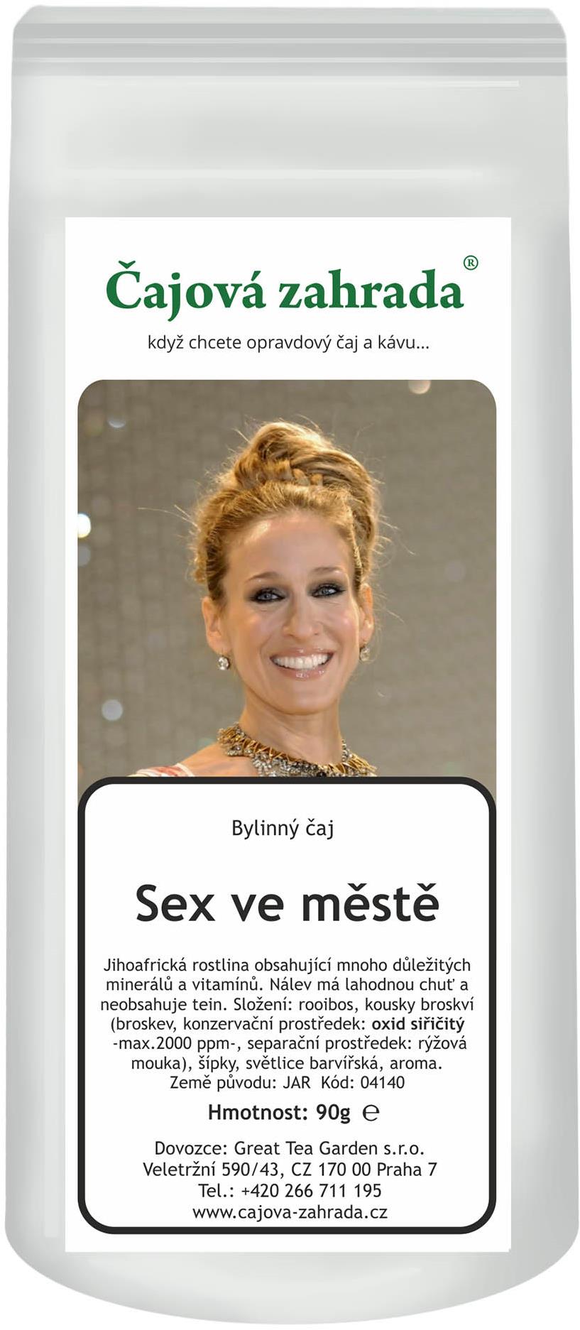 Čajová záhrada Rooibos Sex v meste 90 g