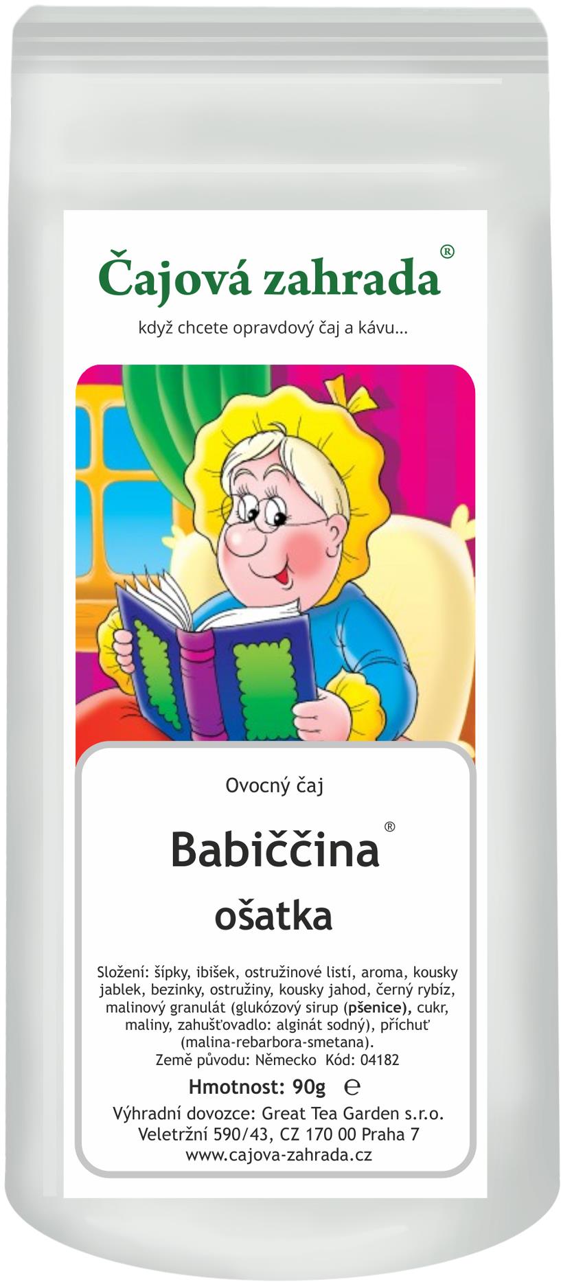 Čajová záhrada – Babičkina ošatka® – ovocný čaj, 500 g