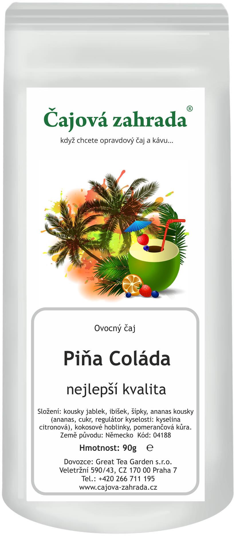 Čajová záhrada – Piňa Colada – ovocný čaj, 90 g