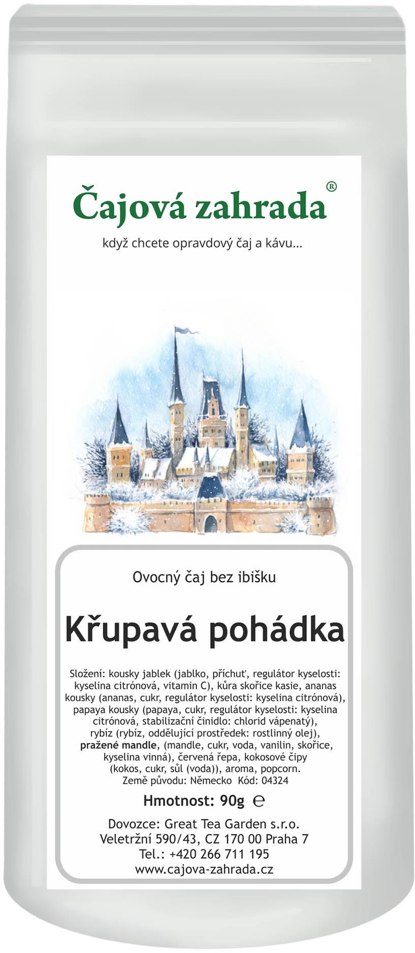 Čajová záhrada – Chrumkavá rozprávka – ovocný čaj, 90 g